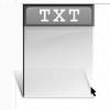 document texte (txt) icon